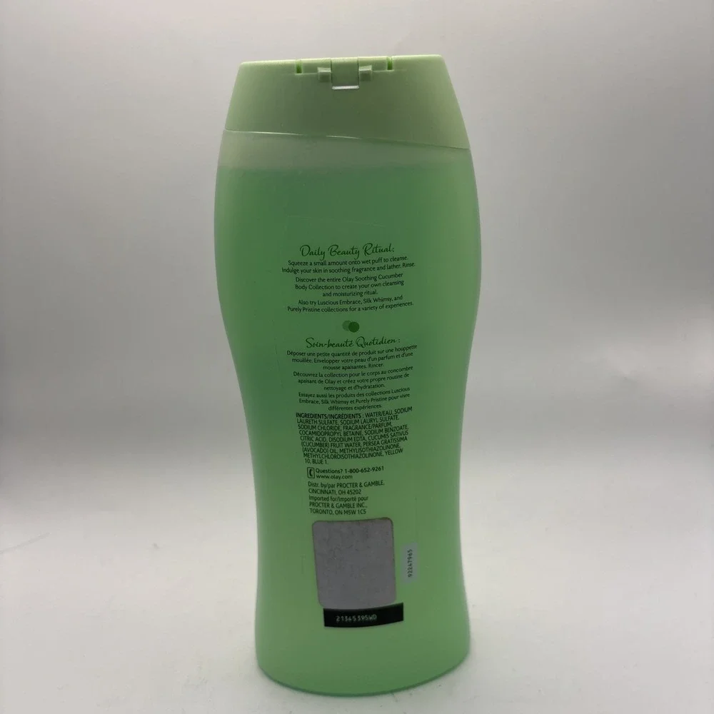Olay Soothing Cucumber Cleansing Body Wash 23.6 fl oz Discontinued NEW